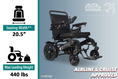 Load image into Gallery viewer, MAJESTIC 440 HD PLUS Remote Controlled Heavy Duty Electric Wheelchair