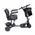Load image into Gallery viewer, SNAPnGO Mobility Scooter Sport Edition with USB port, compact electric scooter designed for easy outdoor mobility.