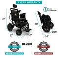 Load image into Gallery viewer, MAJESTIC IQ-9000 AR Remote Controlled Lt wt Electric Wheelchair