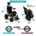 Load image into Gallery viewer, MAJESTIC IQ-9000 AR Remote Controlled Lt wt Electric Wheelchair