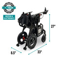 Load image into Gallery viewer, Phoenix Carbon Fiber Electric Wheelchair: Lightweight, Long-Range, Airline Approved