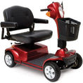 Load image into Gallery viewer, Discover Your Mobility Pride Maxima 4-wheel scooter with a sturdy design and comfortable seat, ideal for outdoor mobility needs.