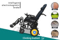 Load image into Gallery viewer, X-9 Remote Controlled Electric Wheelchair, Auto Reclining Backrest/Lifting Leg Rests