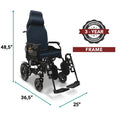 Load image into Gallery viewer, X-9 Remote Controlled Electric Wheelchair, Auto Reclining Backrest/Lifting Leg Rests