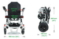 Load image into Gallery viewer, Zeus Worlds Lightest Power Wheelchair With A 660 Lb Capacity