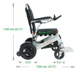 Load image into Gallery viewer, Zeus Worlds Lightest Power Wheelchair With A 660 Lb Capacity