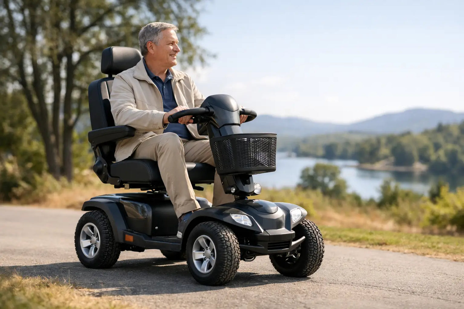 Choosing a 4 Wheel Scooter for Outdoor Use
