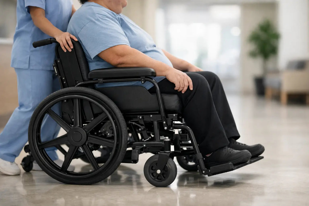 Bariatric Whellchairs for Safer Daily Mobility