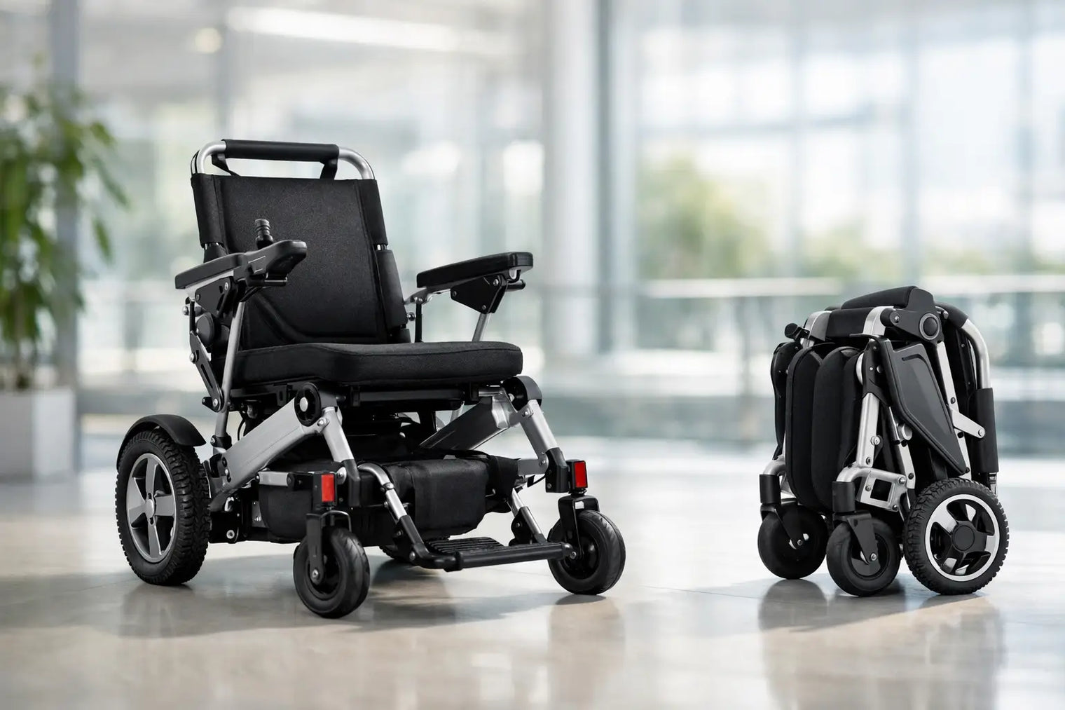 Glide Care G-5 Pro Lightweight Foldable Electric Wheelchair