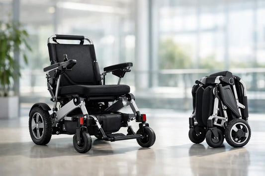 Glide Care G-5 Pro Lightweight Foldable Electric Wheelchair