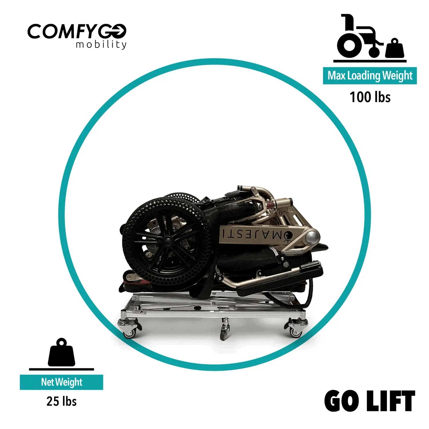 GO-Lift Portable Lift for Electric Wheelchairs and Scooters