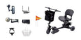 Load image into Gallery viewer, SNAPnGO Scooter Sport Edition USB in vibrant colors, featuring sleek design and handlebars, ready for urban commuting.
