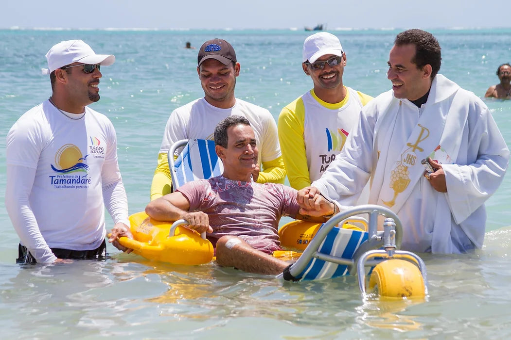 WaterWheels® - Floating Beach Wheelchair