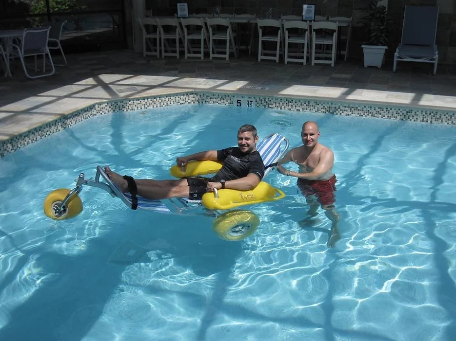 WaterWheels® - Floating Beach Wheelchair