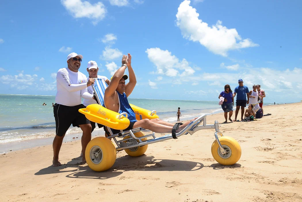 WaterWheels® - Floating Beach Wheelchair