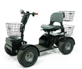 Load image into Gallery viewer, Discover Your Mobility Cheeta Ninja All Terrain Bariatric Scooter with three baskets, designed for stability and weight capacity.
