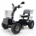 Load image into Gallery viewer, Discover Your Mobility Cheeta Ninja All Terrain Bariatric Scooter with front view, rugged tires, and sturdy frame for outdoor use.
