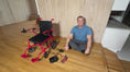 Load and play video in Gallery viewer, Helium Worlds Lightest Power Wheelchair
